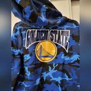 Golden State Blue Camo Hoodie